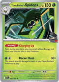 Team Rocket's Spidops #20 — Destined Rivals English Pokémon card