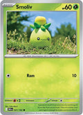 Smoliv #21 — Destined Rivals English Pokémon card