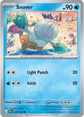Snover #59 — Destined Rivals English Pokémon card