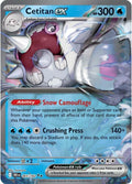 Cetitan ex #65 — Destined Rivals English Pokémon card