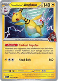 Team Rocket's Ampharos #74 — Destined Rivals English Pokémon card