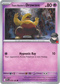 Team Rocket's Drowzee #79 — Destined Rivals English Pokémon card