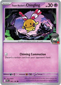 Team Rocket's Chingling #85 — Destined Rivals English Pokémon card