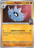 Team Rocket's Pupitar #95 — Destined Rivals English Pokémon card