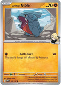Cynthia's Gible #102 — Destined Rivals English Pokémon card