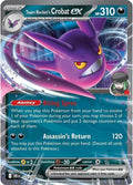 Team Rocket's Crobat ex #122 — Destined Rivals English Pokémon card