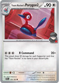 Team Rocket's Porygon2 #154 — Destined Rivals English Pokémon card