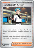 Team Rocket's Archer #170 — Destined Rivals English Pokémon card
