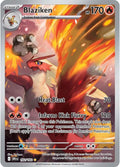 Blaziken #192 — Destined Rivals English Pokémon card