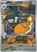 Team Rocket's Raticate #202 — Destined Rivals English Pokémon card