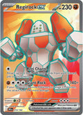 Regirock ex #214 — Destined Rivals English Pokémon card