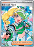 Emcee's Hype #220 — Destined Rivals English Pokémon card