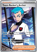 Team Rocket's Archer #223 — Destined Rivals English Pokémon card