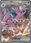 Team Rocket's Nidoking ex #233 — Destined Rivals English Pokémon card