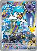 Quaxly MEP 063 First Partner Series 3 Pokémon card