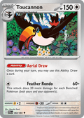 Toucannon 68 Pitch Black Pokémon card