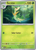 Servine 5 Perfect Order Pokémon card