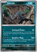 Zarude 56 Pitch Black Pokémon card