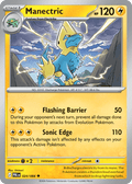 Manectric 24 Pitch Black Pokémon card