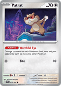 Patrat 70 Chaos Rising Pokémon card