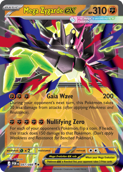 Mega Zygarde ex 47 Perfect Order Pokémon card