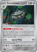 Ferrothorn 63 Chaos Rising Pokémon card