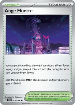 Ange Floette 75 Chaos Rising Pokémon card