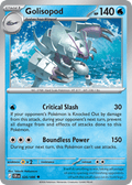 Golisopod 26 Chaos Rising Pokémon card