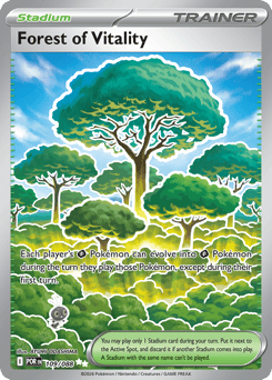 Forest of Vitality 109 Perfect Order Pokémon card