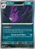 Crobat 51 Chaos Rising Pokémon card