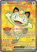 Meowth ex 107 Perfect Order Pokémon card