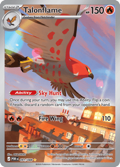 Talonflame 91 Perfect Order Pokémon card