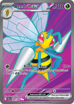 Beedrill ex 98 Chaos Rising Pokémon card
