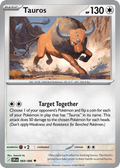 Tauros 69 Chaos Rising Pokémon card