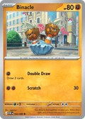 Binacle 42 Perfect Order Pokémon card