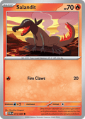 Salandit 15 Perfect Order Pokémon card