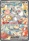 Cinccino ex 119 Chaos Rising Pokémon card
