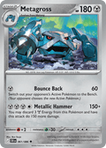 Metagross 61 Chaos Rising Pokémon card
