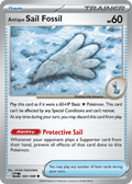 Antique Sail Fossil 69 Perfect Order Pokémon card