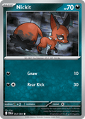 Nickit 53 Pitch Black Pokémon card