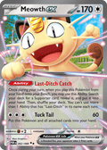 Meowth ex 62 Perfect Order Pokémon card