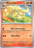 Ninetales 9 Chaos Rising Pokémon card
