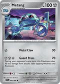 Metang 60 Chaos Rising Pokémon card