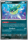 Qwilfish 52 Chaos Rising Pokémon card