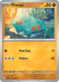 Phanpy 44 Chaos Rising Pokémon card