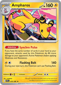 Ampharos 29 Chaos Rising Pokémon card