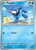 Popplio 18 Pitch Black Pokémon card