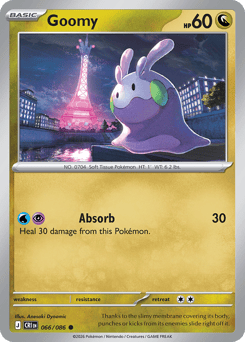 Goomy 66 Chaos Rising Pokémon card