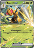 Beedrill ex 3 Chaos Rising Pokémon card