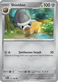 Shieldon 61 Pitch Black Pokémon card